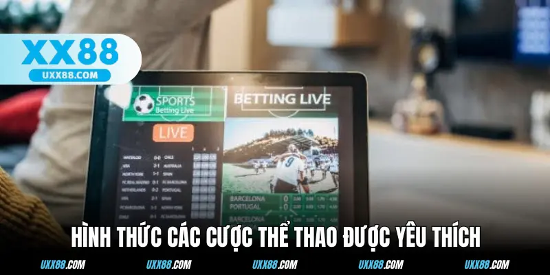 Các hình thức cá cược thể tạo tại SABA