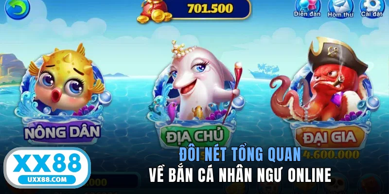 Đôi nét tổng quan về bắn cá Nhân Ngư online