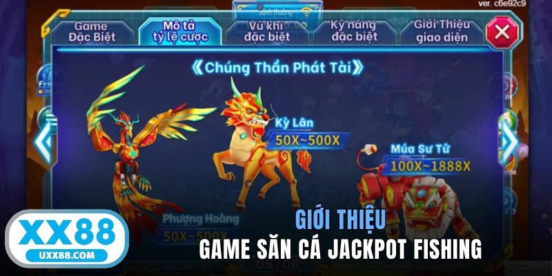 Giới thiệu game săn cá Jackpot Fishing