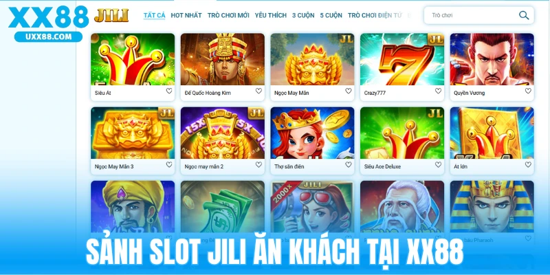 Trải nghiệm chơi nổ hũ đỉnh cao tại sảnh JILI