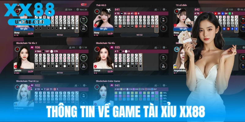 Giới thiệu game Tài Xỉu XX88 hấp dẫn